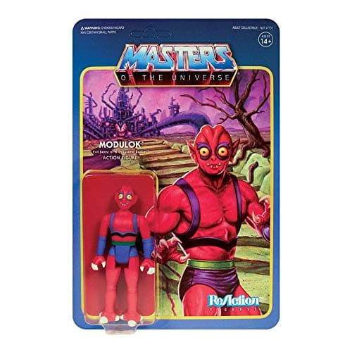 Image of Masters of the Universe ReAction Action Figure Wave 5 Modulok B 10 cm