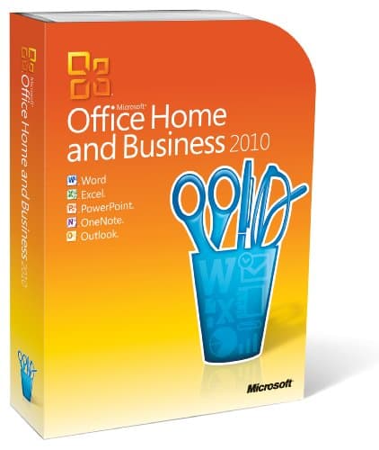 Image of Microsoft Office Home and Business 2010 (2 PCs, 1 User)