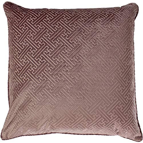 Image of Paoletti Florence Cushion Cover, Blush, 55 x 55cm