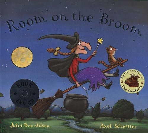 Image of By Julia Donaldson Room on the Broom Book and CD Pack (New Ed) [Paperback]
