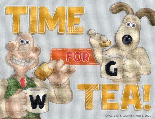 Image of Bothy Threads Counted Cross Stitch Kit - Time for Tea!