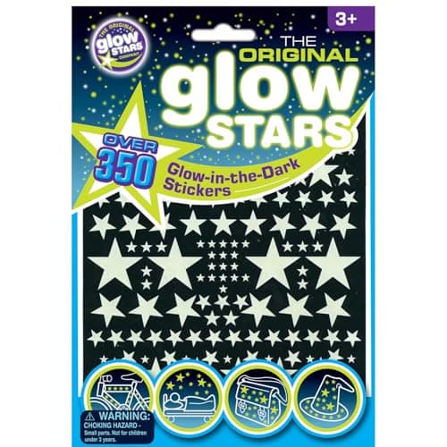 Image of Brainstorm - The Original Glowstars - Glow-in-the-Dark Stickers, 350 Pieces