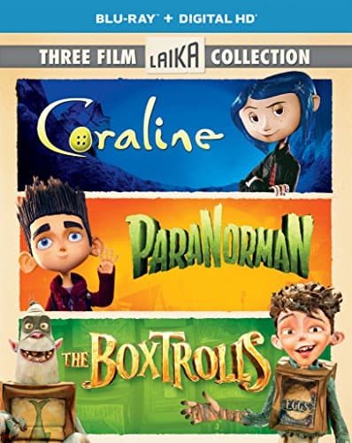 Image of Boxtrolls / Paranorman / Coraline Triple Feature [Blu-ray] [US Import]