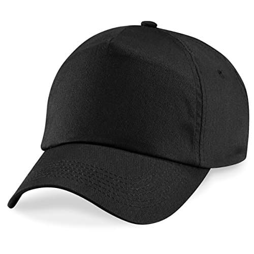 Image of Beechfield Kids Cap in black