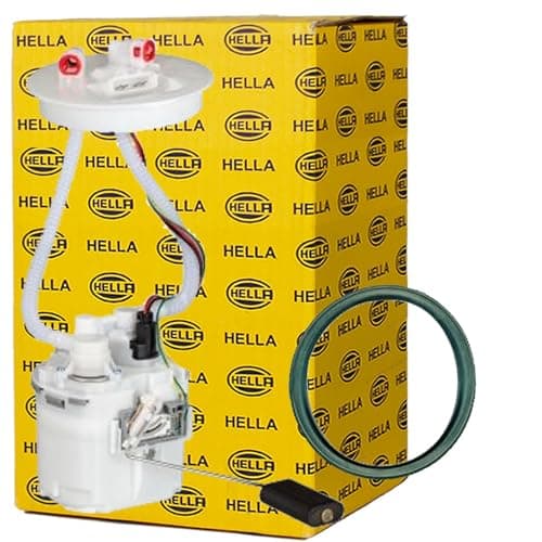 Image of HELLA 8TF 358 146-331 Fuel Feed Unit - Electric - 4-pin connector - with seal/with fuel sender unit