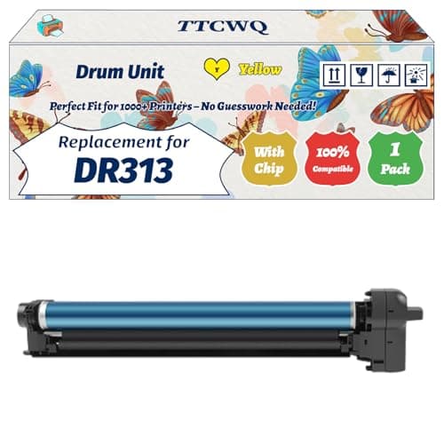 Image of TTCWQ Compatible for Konica Minolta DR313 Drum Unit Work for Konica Minolta BizHub C258 Bizhub C308 Bizhub C368 Bizhub C458 Bizhub C558 Bizhub Printers (1 Pack Yellow)