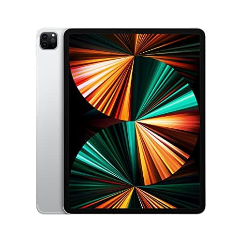 Image of 2021 Apple iPad Pro (12.9inch, Wi-Fi + Cellular, 128GB) - Silber (Renewed)