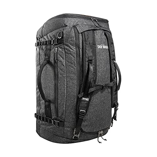 Image of Tatonka Duffle Bag 65L - Foldable Travel Bag with Backpack Function, Lockable, Small Stowable and with 65 Litre Volume, Black