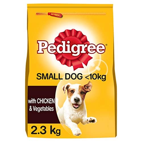 Image of Pedigree Dog Dry Food for Small Dogs <10kg, Vital Protection with Chicken and Vegetables, 2.3kg
