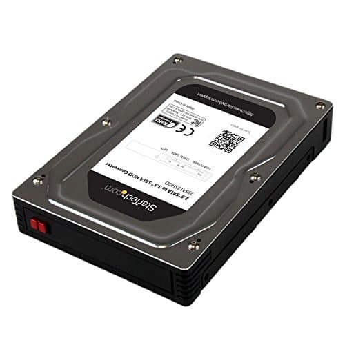 Image of StarTech.com 2.5" to 3.5" SATA HDD/SSD Adapter Enclosure - External Hard Drive Converter with HDD/SSD Height up to 12.5mm (25SAT35HDD)