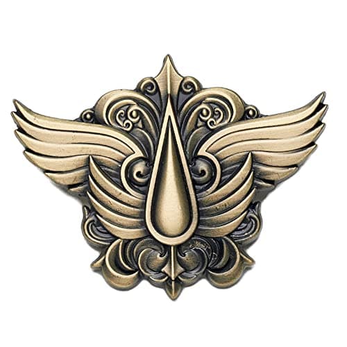 Image of Starforged Chapter Icon Blood Angels Pin Badge Son of Sanguinius Backpack Brooch Warhammer 40K Primarch