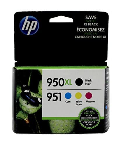 Image of HP 950XL/951 Black Ink Cartridges High Yield and Standard Color C/M/Y