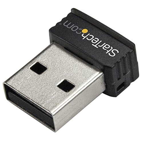 Image of StarTech.com USB 150Mbps Mini Wireless N Network Adapter - 802.11n/g 1T1R Wi-Fi Adapter (USB150WN1X1), Black