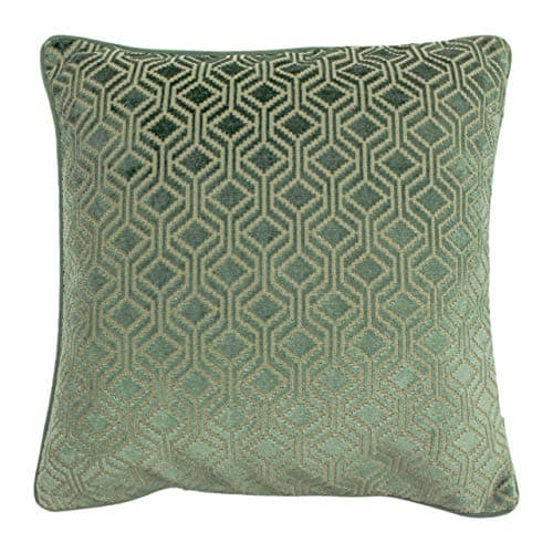 Image of Paoletti Avenue Polyester Filled Cushion, Mint, 45 x 45cm