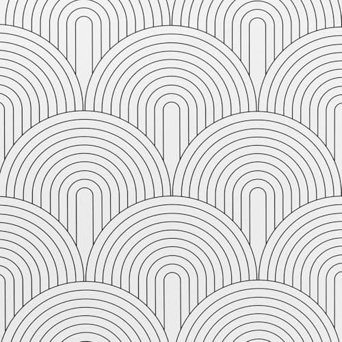 Image of Arthome Black and White Peel and Stick Wallpaper,44x600cm Modern Geometric Contact Paper Self-Adhesive Waterproof Removable Wallpaper Decorative Vinyl Wall Paper for Bathroom,Living Room,Drawers