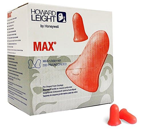 Image of 200 Pairs of Howard Leight MAX Ear Plugs Superior Performance