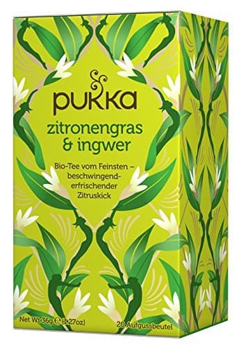 Image of Organic Lemongrass & Ginger Tea - 20bags by PUKKA HERBAL AYURVEDA