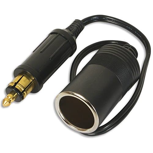 Image of Carviya European Male Din Plug Cigarette Lighter Adapter Socket 12V/24V