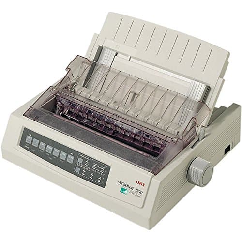 Image of OKI 403891 - Monochrome Dot-matrix Printer ML3390 24 needles