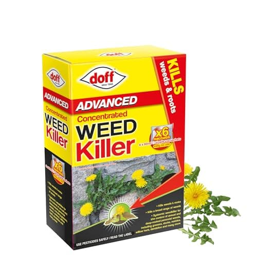 Image of Doff Super Strength Weedkiller Sachets 6pk, multi colour