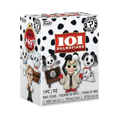 Image of Funko Mystery Mini: Disney: 101 Dalmatians - Pongo, Perdita, Roger and more - 1 of 12 to collect - Styles may vary - Collectable Vinyl Figure - Gift Idea - Official Merchandise