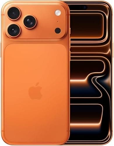 Image of Apple iPhone 17 Pro Max, 256GB, SIM Global, Cosmic Orange- Unlocked (Renewed)