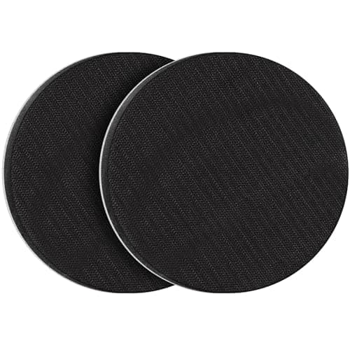 Image of STEBRUAM 2Pcs 150mm Hook and Loop Soft Sponge Cushion Buffer Pad, No Hole Soft Foam Interface Pad Buffering Backing Pad for Sanding Polishing