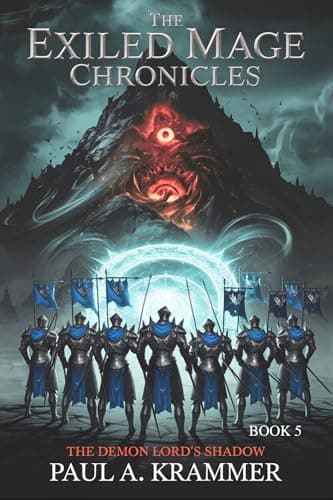 Image of THE EXILED MAGE CHRONICLES: THE DEMON LORD'S SHADOW (THE EXILED MAGE CHRONICLES: A LitRPG Kingdom-Building Fantasy Adventure Book 5)