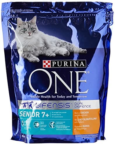 Image of Purina ONE Senior 7 Plus Dry Cat Food Chicken 800 g