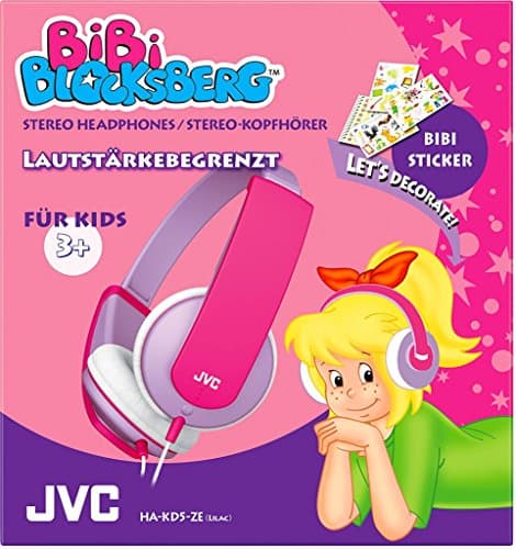 Image of JVC HA-KD5-R-E Children's Stereo Headphones