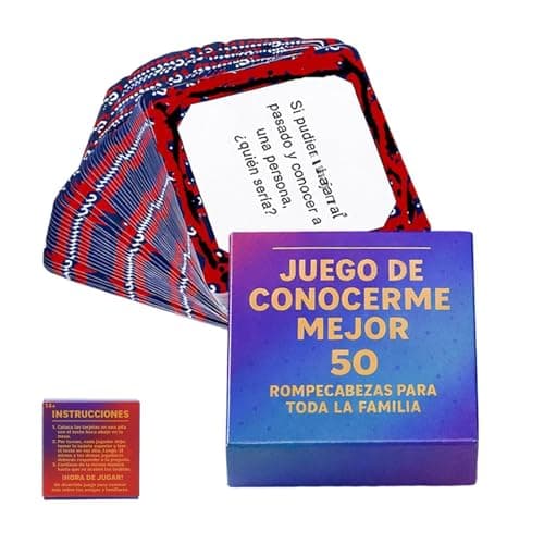 Image of Générique Family Card Games | Interactive Game to Learn Spanish | Conversation Cards for Parties, Friends Gathering, Road Trips, Holidays