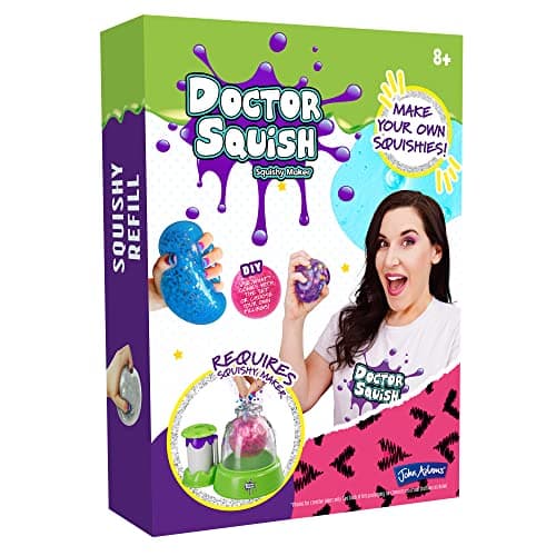 Image of John Adams | Doctor Squish Squishy Maker Refill Pack: Make your own squishies! | Arts & crafts | Ages 8+,Green
