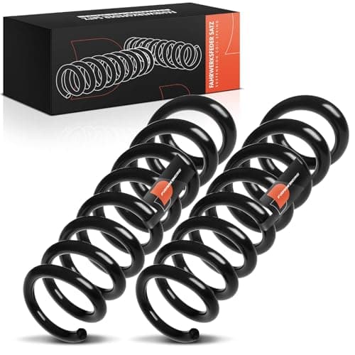 Image of Frankberg 2x Coil Spring Rear axle Compatible with C-Klasse W203 CL203 S203 2000-2007 CLC-Klasse CL203 2008-2011 CLK C209 2002-2009 Replace# A2033240504