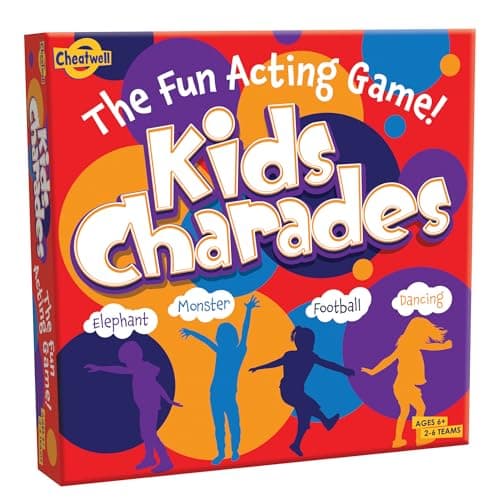 Image of Cheatwell Games Kids Charades Board Game | The Classic Game Of Act And Guess For Children Of All Ages