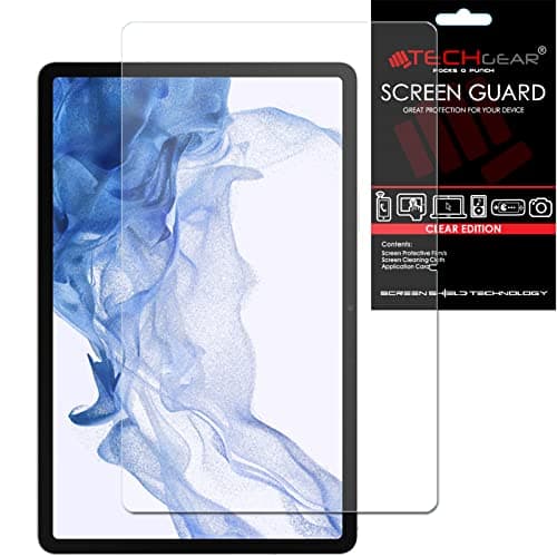 Image of TECHGEAR Galaxy Tab S9 11" Screen Protectors (SM-X710 / SM-X716), Ultra CLEAR Screen Protector Guard Cover Designed for Samsung Galaxy Tab S9 2023