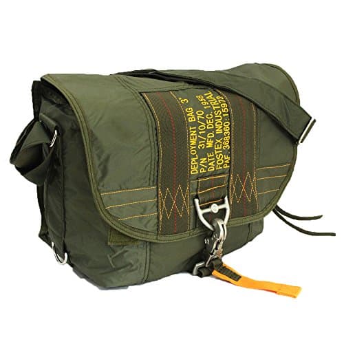 Image of Olive Green para Style Satchel Bag
