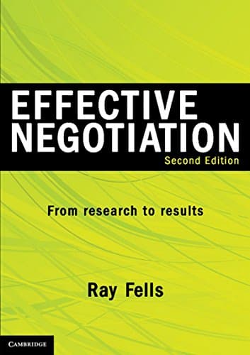 Image of Effective Negotiation: From Research to Results