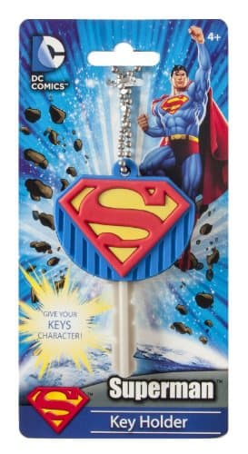 Image of DC Superman Logo Soft Touch PVC Key Holder