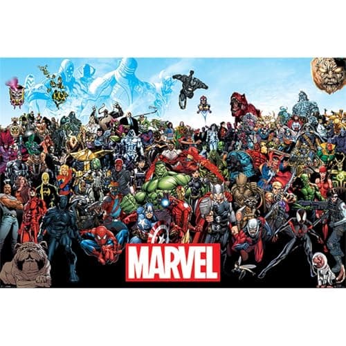 Image of Pyramid International Marvel Comics Maxi Poster (Universe Design) 61cm x 91.5cm - Official Merchandise ​for Living Room
