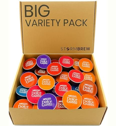 Image of NESCAFÉ DOLCE GUSTO x20 Coffee Pods Variety Pack (Total of 20 Different Flavours Pods) - ONLY COFFEE PODS