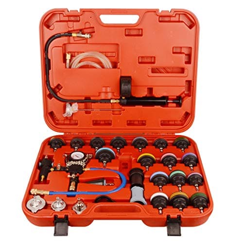 Image of DAYUAN 28pcs Universal Radiator Pressure Tester Kit, coolant Pressure Tester kit coolant Vacuum Refill kit for Cooling System