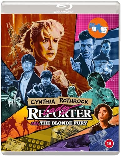 Image of LADY REPORTER [Shi jie da shai] (aka The Blonde Fury / Righting Wrongs II / Above The Law II) (Eureka Classics) Blu-ray [Region B]