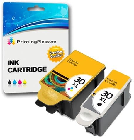 Image of Ink Cartridges,30XL High Capacity Non Oem replacement Compatible for Kodak ESP C100,C110,C115,C300,C310,C315,C330,C360,1.2,3.2,3.2S,Office 2100,2150,2170 AIO,Hero 2.2,3.1,4.2,5.1(1 set)