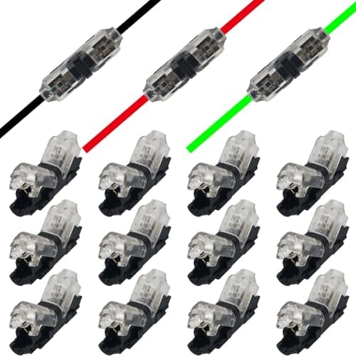 Image of CTRICALVER 1-pin Wiring Connector - Branch Wiring Connection, Simple and High-speed Installation [12 pcs]