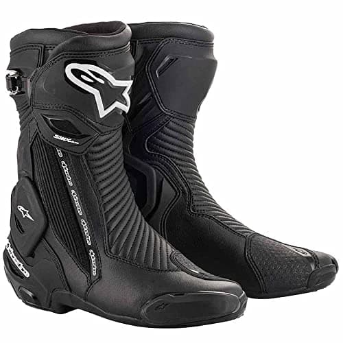 Image of Alpinestars Smx Plus V2 Motorcycle Boots, Black, 46