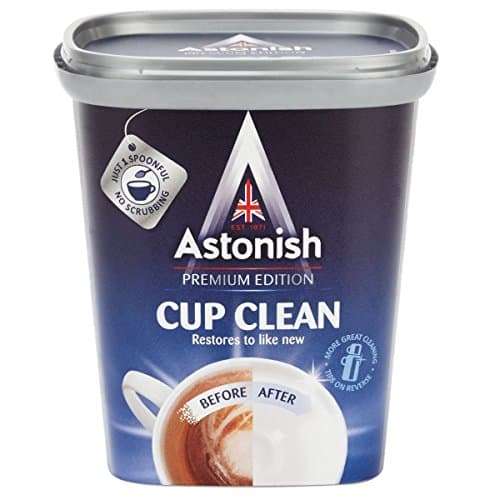 Image of 12 x Astonish Cup Clean Stain Remover 350g for Flasks Mugs and Cups