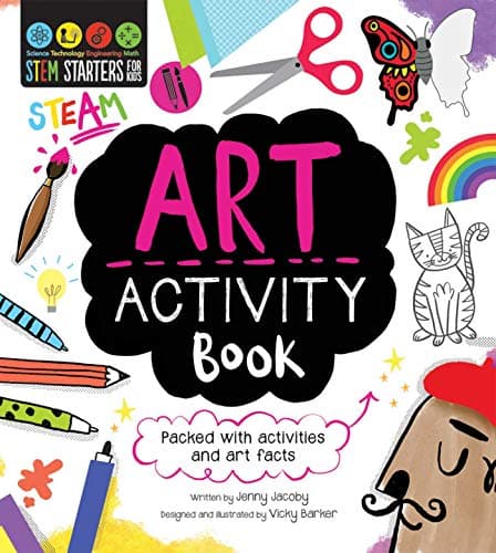Image of STEM Starters for Kids Art Activity Book: Packed with Activities and Art Facts