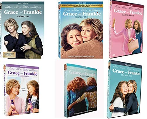 Image of Grace and Frankie: The Complete Series, Seasons 1-6 (DVD, 18-Disc Box Set)