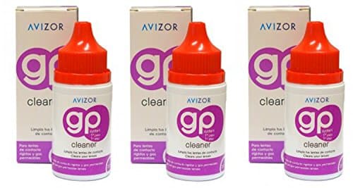 Image of Avizor GP Gas Permeable Rigid Contact Lens Cleaner 30ml X3 Pack