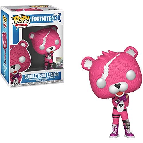 Image of Funko Cuddle Team Leader: Fortnite x POP! Games Vinyl Figure & 1 PET Plastic Graphical Protector Bundle [#430 / 35705 - B]